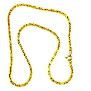 14kgf — 1/20th ……22” INCH GOLD NECKLACE EXCELLENT CONDITION